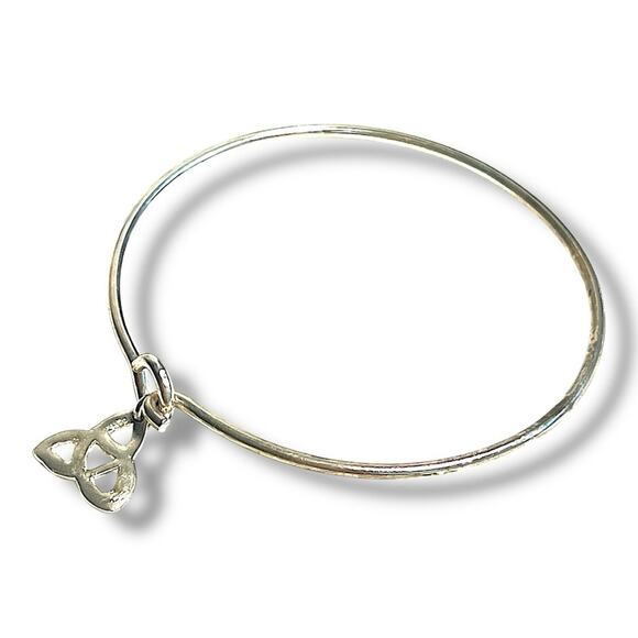 Genuine Silver Celtic, Shamrock & Heart Charms with a Brooch Bundle - Picture 1 of 7